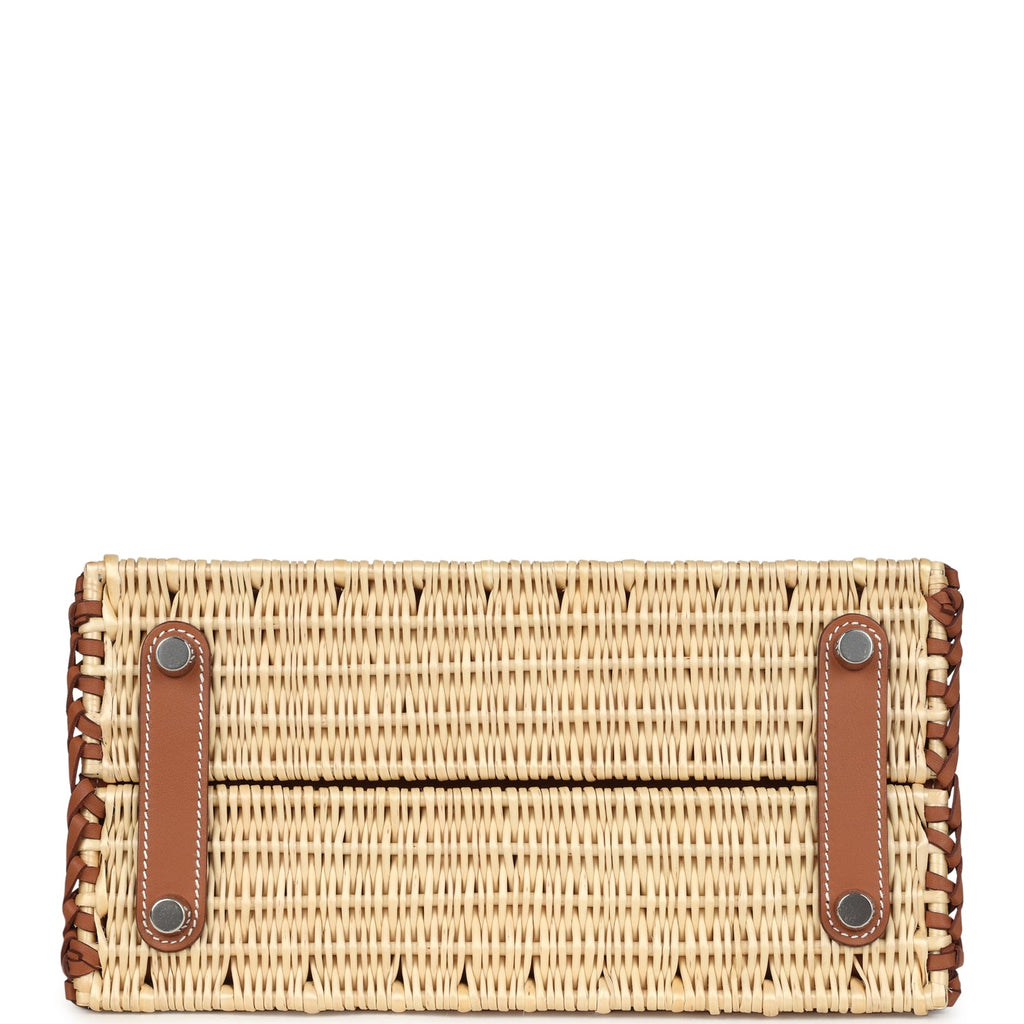 Hermes Picnic Birkin Sellier 25 Gold Swift Palladium Hardware