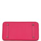 Hermes Birkin 30 Rose Tyrien Epsom Palladium Hardware