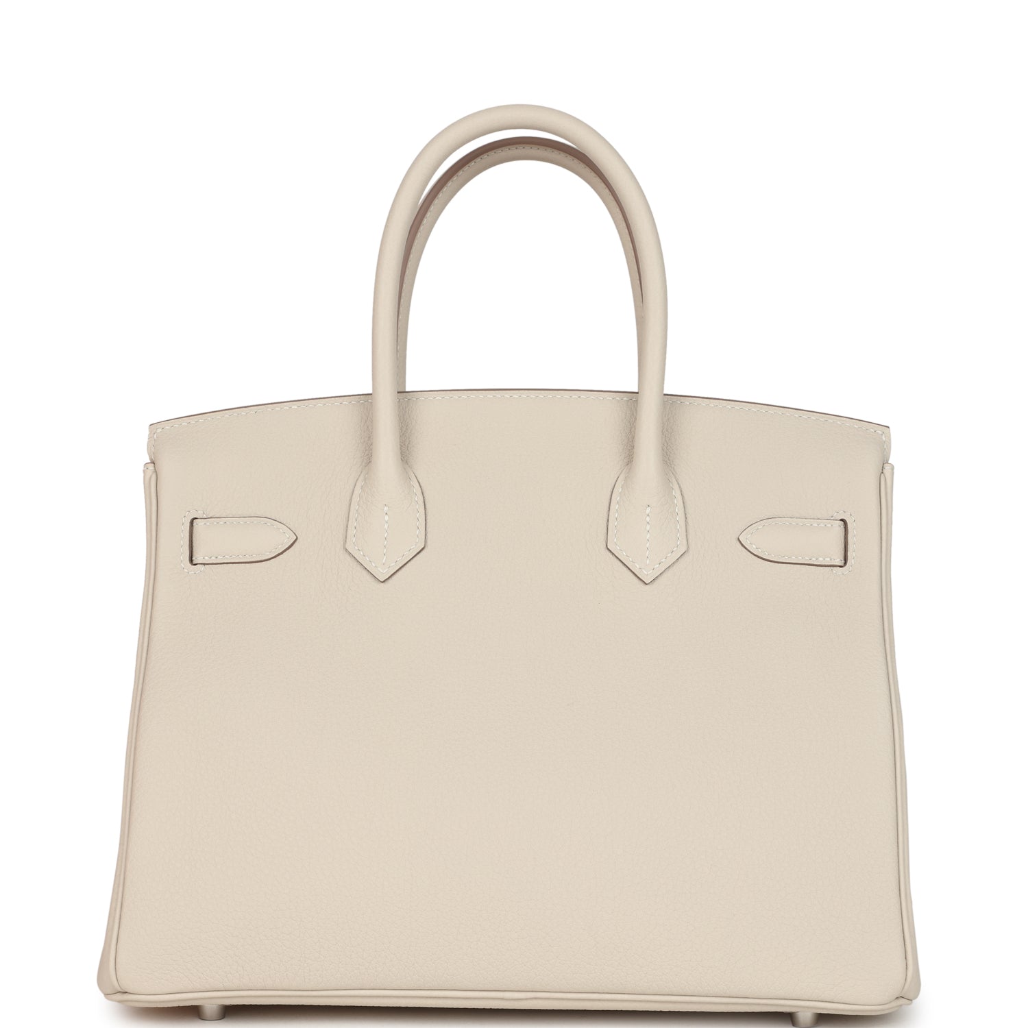 Hermes Birkin 30 Craie Togo Palladium Hardware