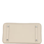 Hermes Birkin 30 Craie Togo Palladium Hardware