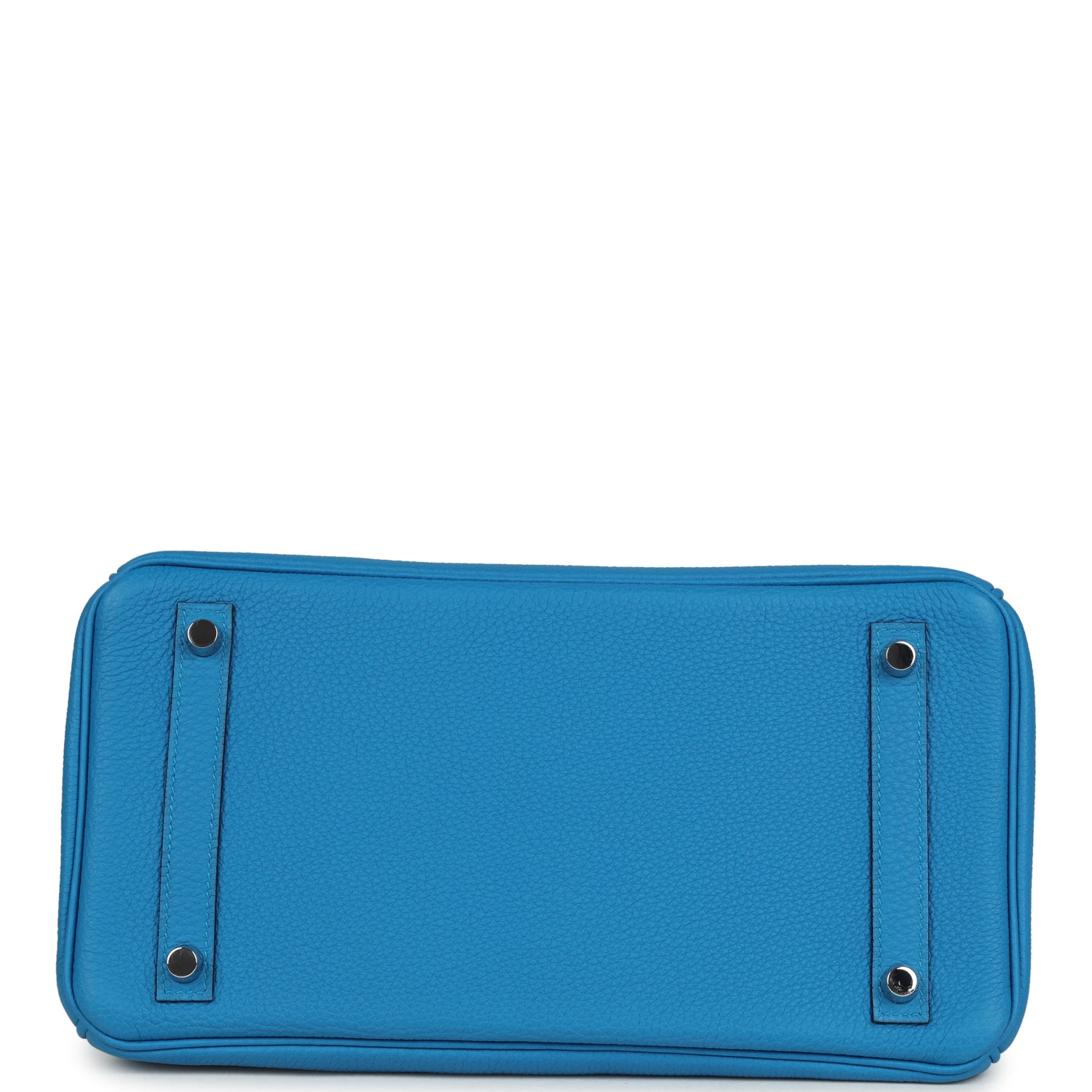 Hermes Birkin 30 Bleu Zanzibar Verso Togo Palladium Hardware
