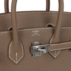Hermes Birkin 25 Etoupe Togo Palladium Hardware