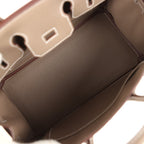 Hermes Birkin 25 Etoupe Togo Palladium Hardware