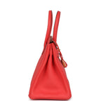 Hermes Birkin 30 Bougainvillea Clemence Gold Hardware