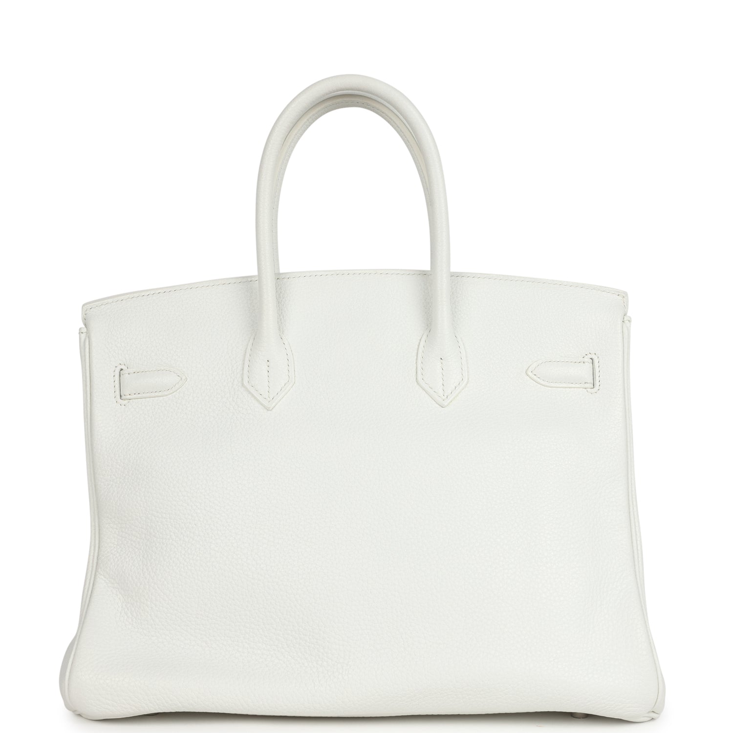 Hermes Birkin Club 35 White and Gris Perle Clemence and Sanguine Lizard Palladium Hardware