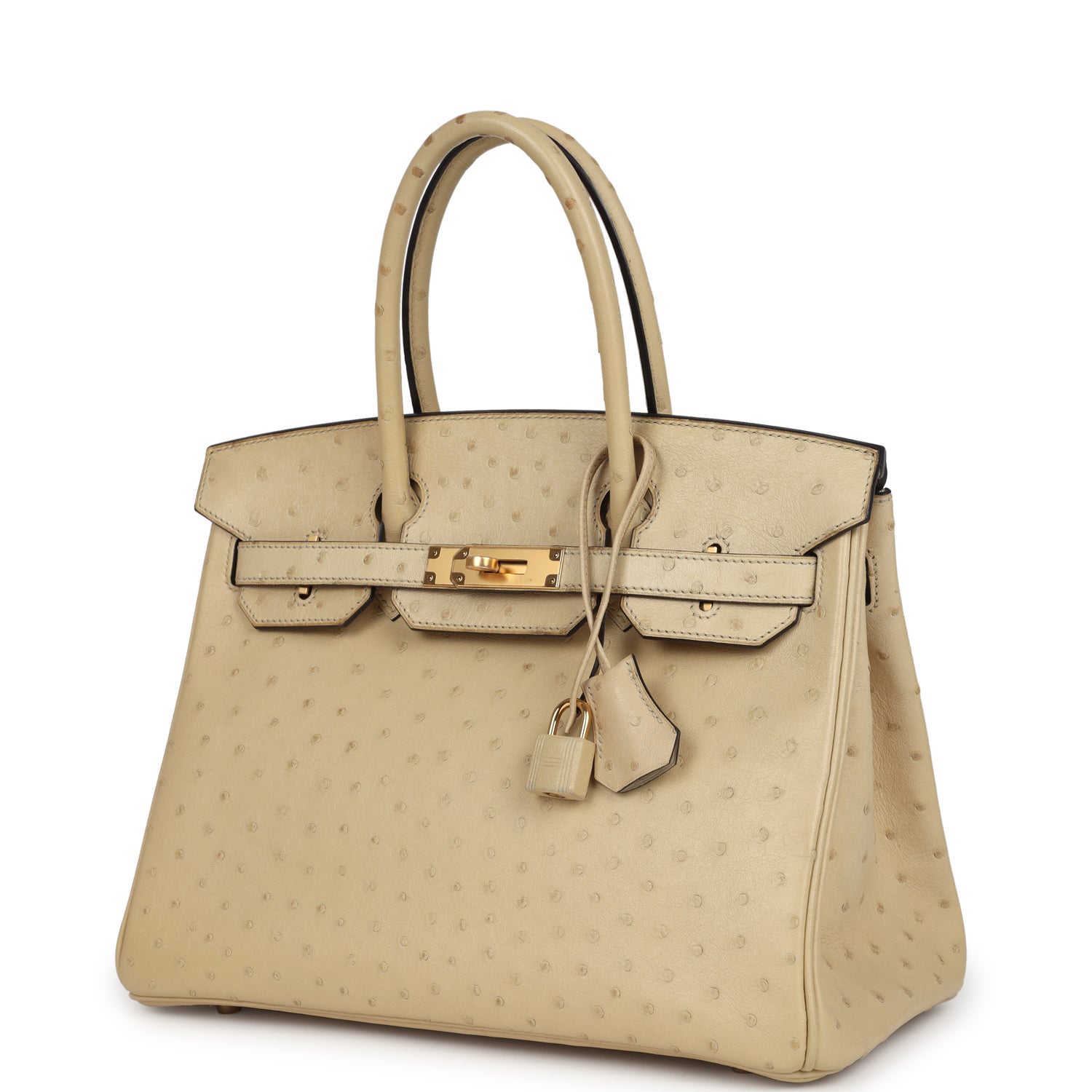 Hermes Birkin 30 Parchemin Ostrich Gold Hardware