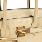 Hermes Birkin 30 Parchemin Ostrich Gold Hardware