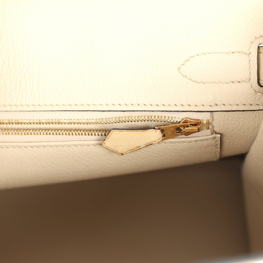 Hermes Birkin 30 Parchemin Ostrich Gold Hardware