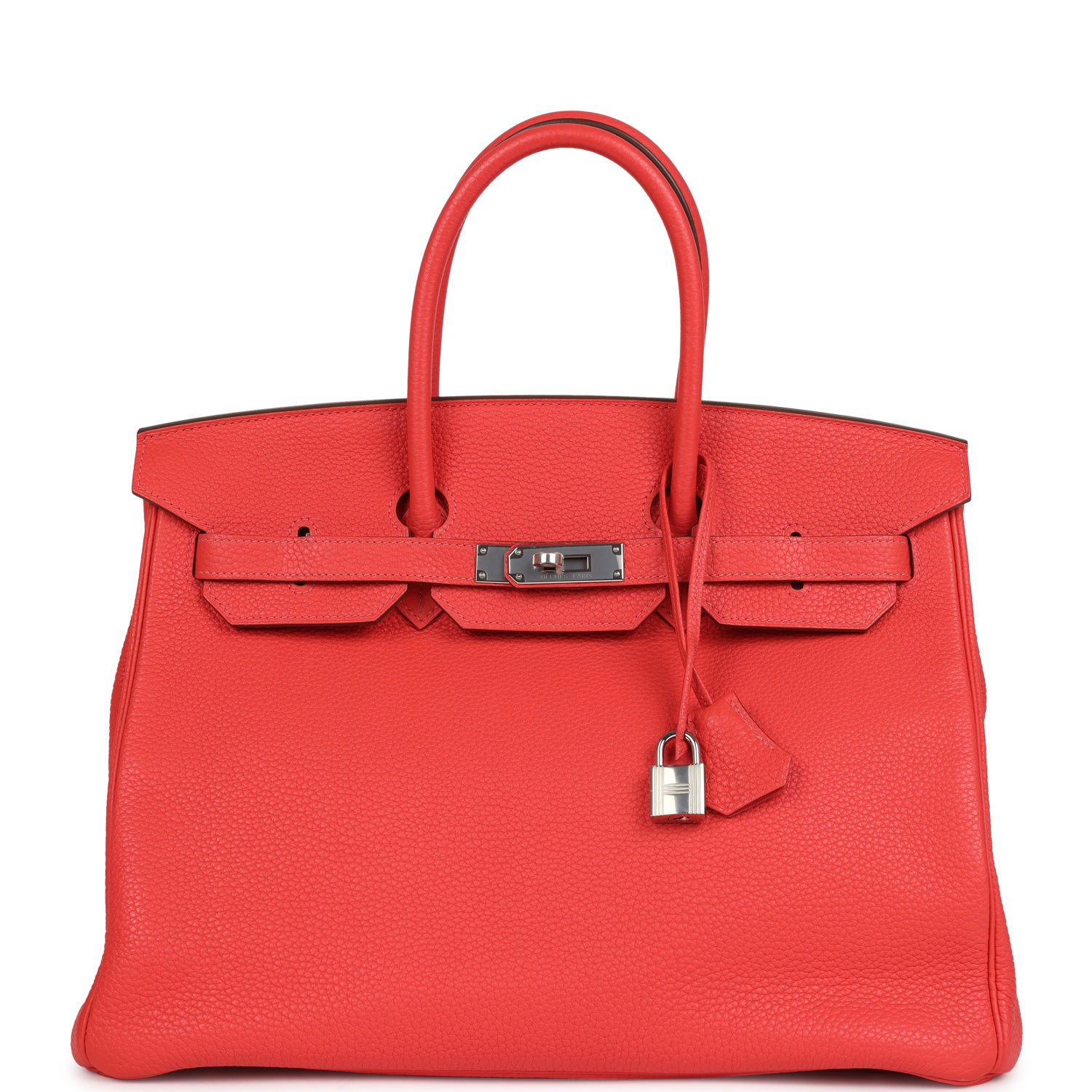 Hermes Birkin 35 Rose Jaipur Clemence Palladium Hardware