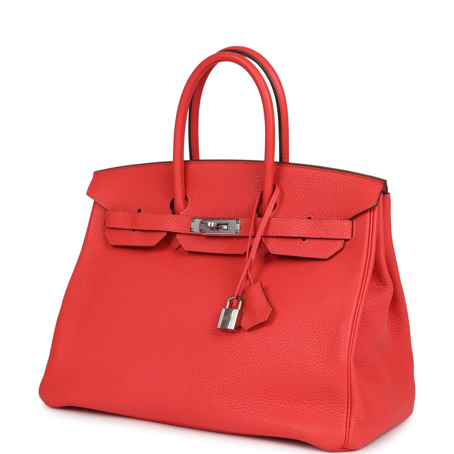 Hermes Birkin 35 Rose Jaipur Clemence Palladium Hardware