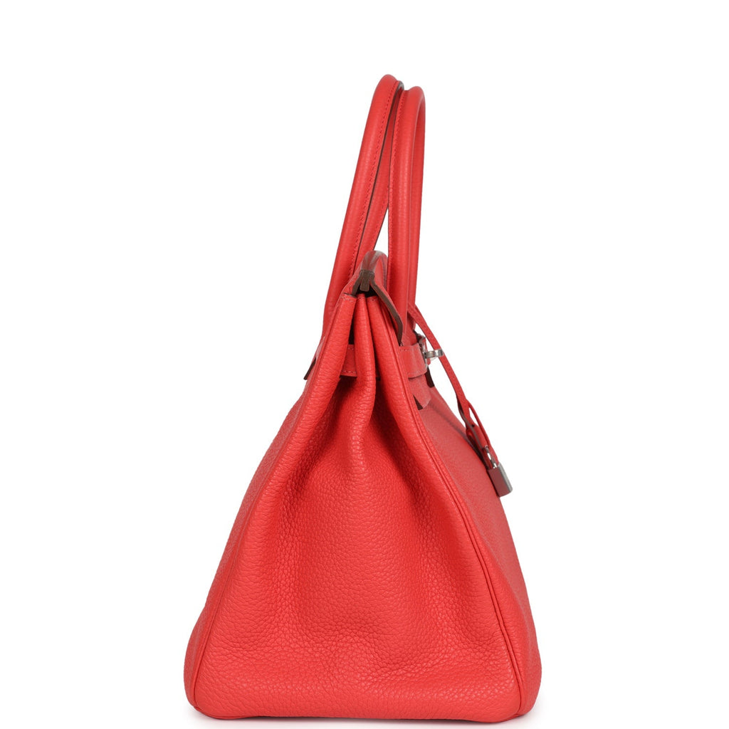 Hermes Birkin 35 Rose Jaipur Clemence Palladium Hardware