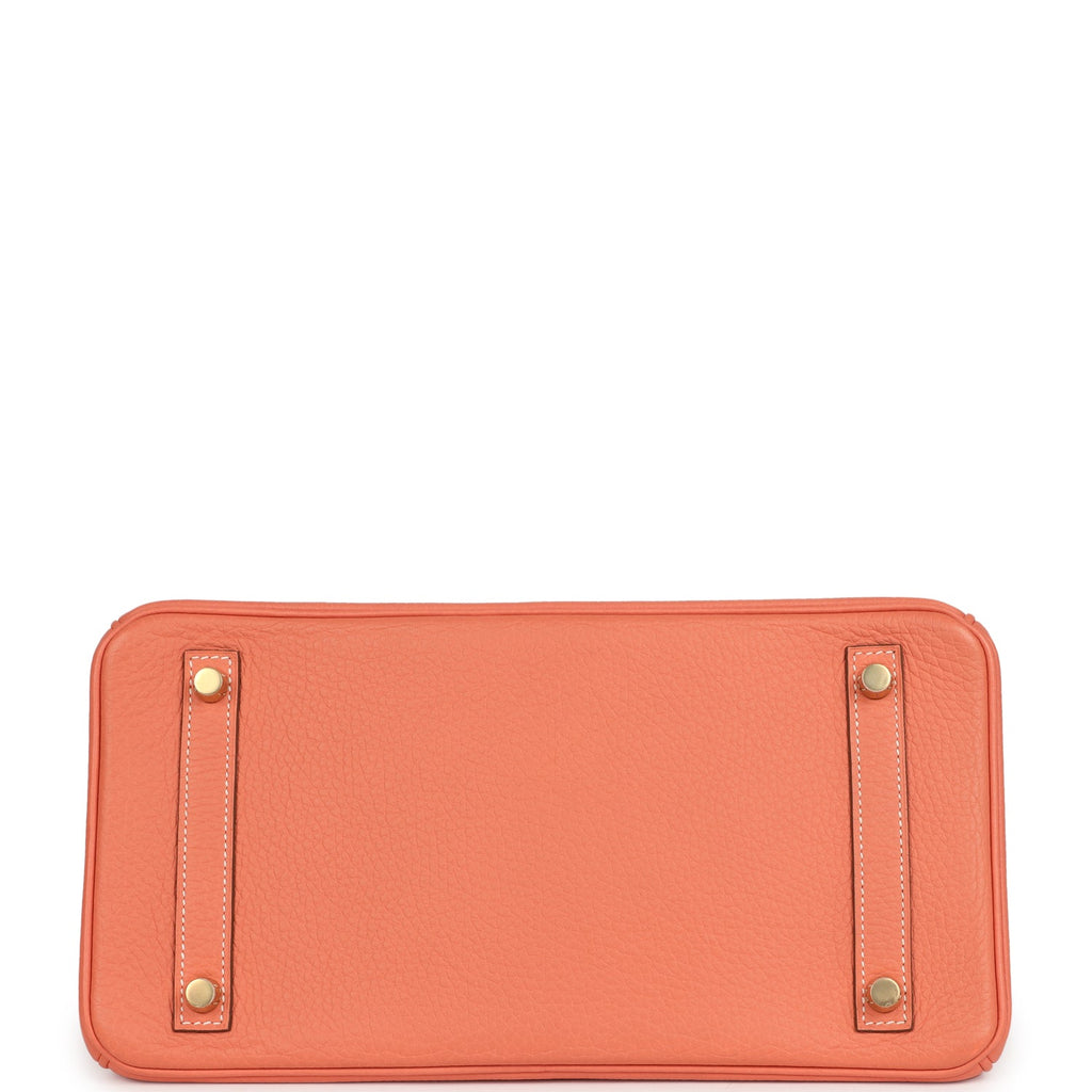 Hermes Birkin 30 Crevette Clemence Gold Hardware