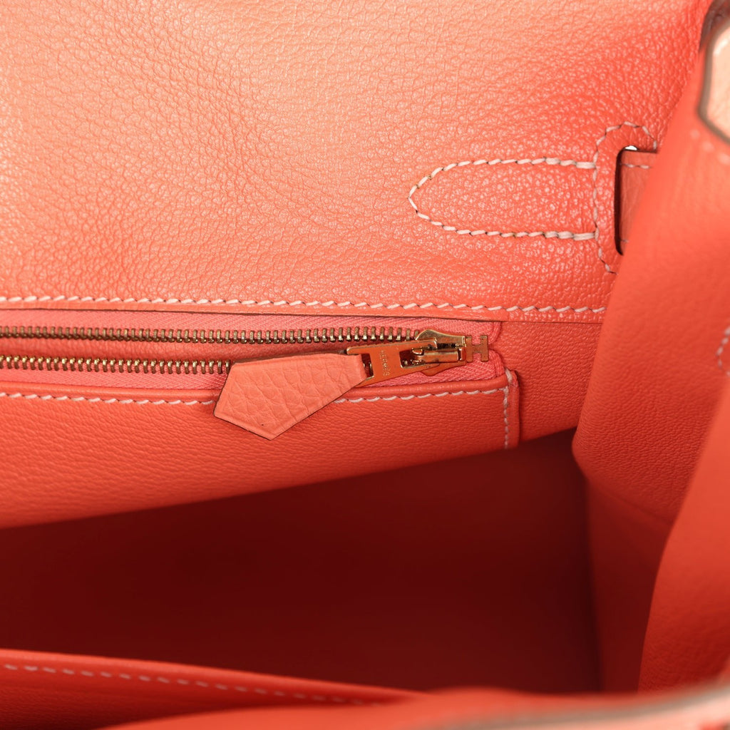 Hermes Birkin 30 Crevette Clemence Gold Hardware