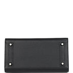 Hermes "Midnight" Faubourg Birkin Sellier 20 So Black Matte Alligator Black Hardware
