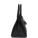 Hermes Birkin 30 Black Togo Rose Gold Hardware