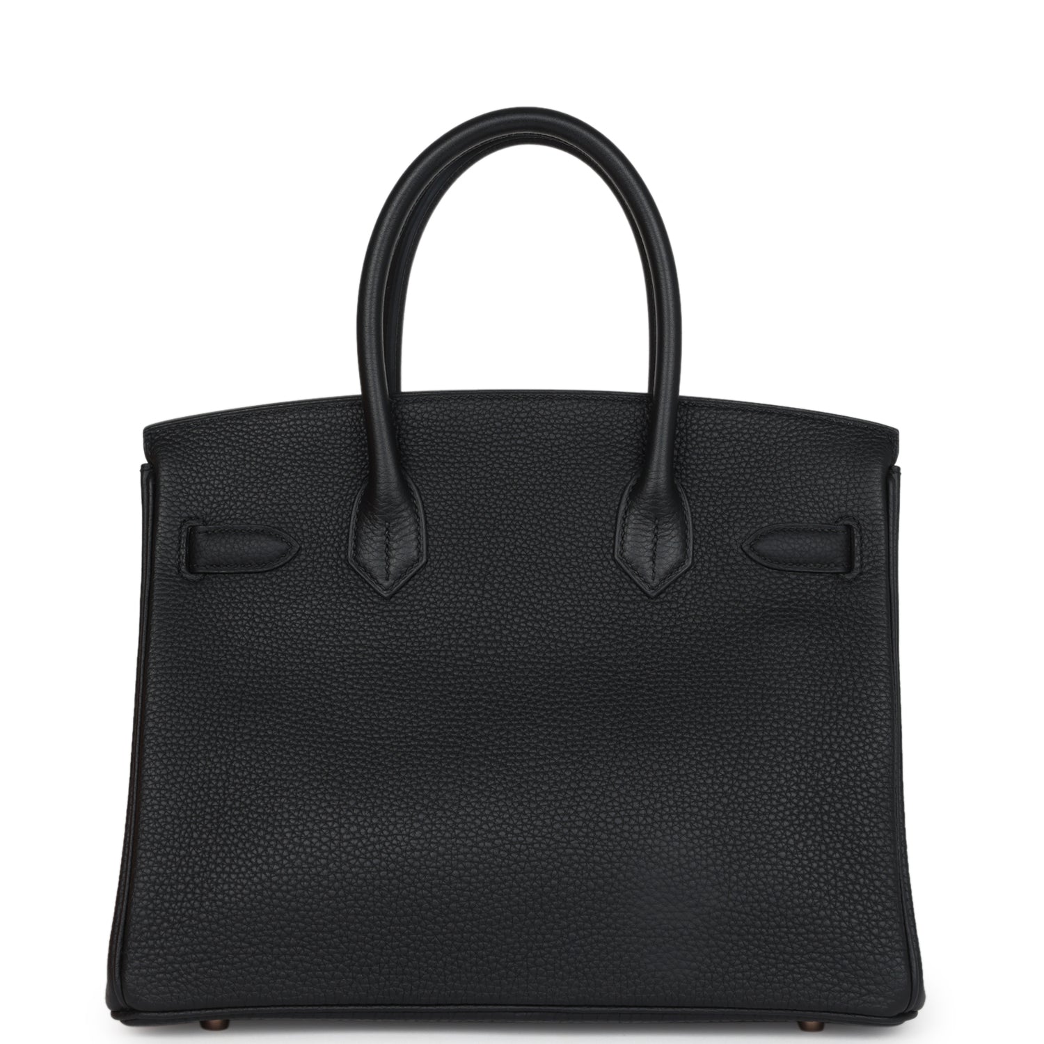 Hermes Birkin 30 Black Togo Rose Gold Hardware