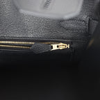 Hermes Birkin 30 Black Togo Rose Gold Hardware