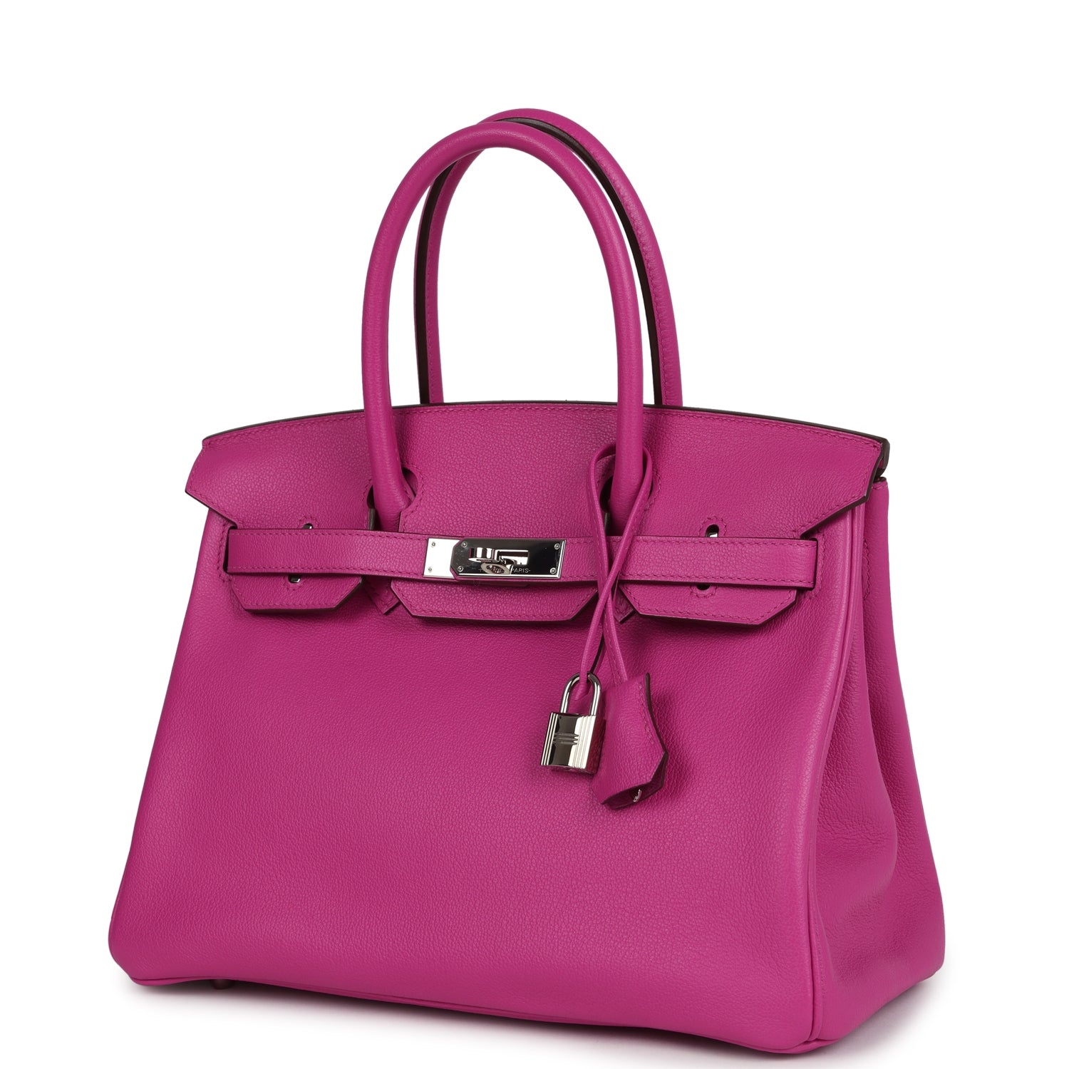 Hermes Birkin 30 Magnolia Novillo Palladium Hardware