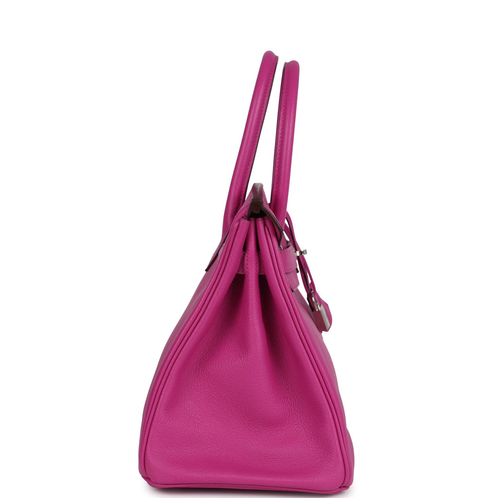 Hermes Birkin 30 Magnolia Novillo Palladium Hardware
