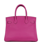 Hermes Birkin 30 Magnolia Novillo Palladium Hardware