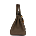 Hermes Birkin 25 Toundra Verso Togo Gold Hardware