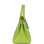 Hermes Birkin 30 Kiwi Candy Epsom Palladium Hardware