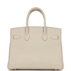 Hermes Birkin 30 Craie Togo Gold Hardware