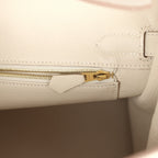 Hermes Birkin 30 Craie Togo Gold Hardware