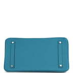 Hermes Birkin 35 Turquoise Togo Palladium Hardware