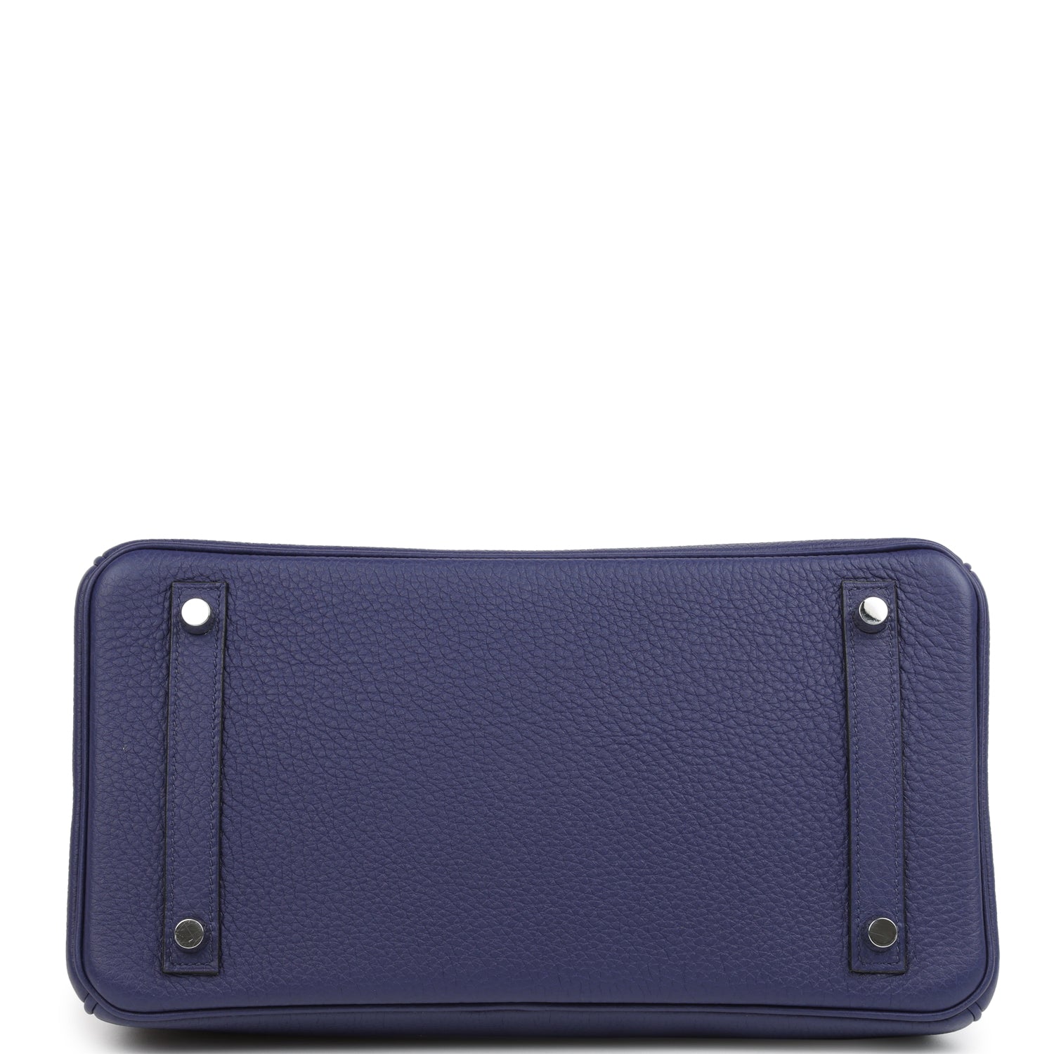 Hermes Birkin 30 Bleu Encre Togo and Shiny Niloticus Crocodile Touch Palladium Hardware