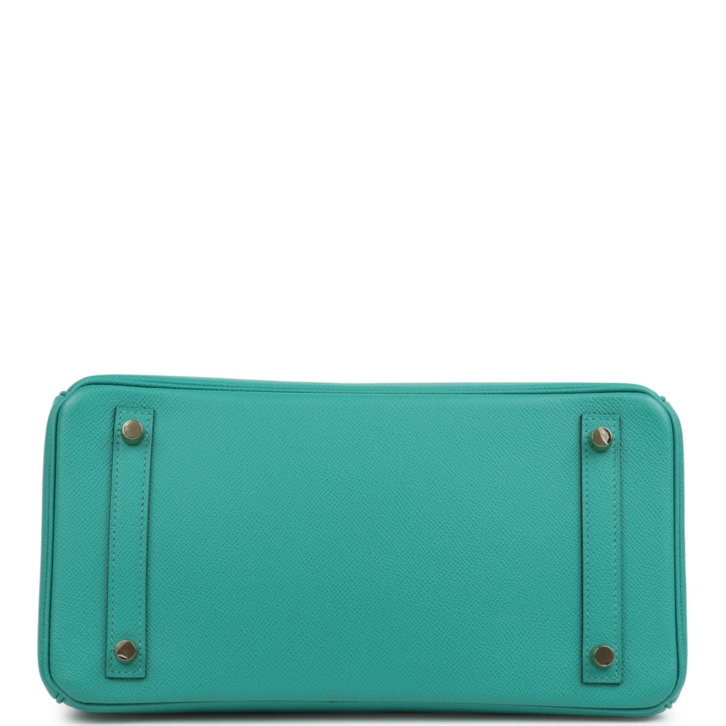 Hermes Birkin 30 Vert Verone Epsom Gold Hardware