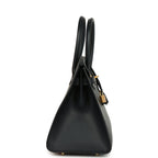 Hermes Birkin Sellier 30 Bleu Minuit Monsiuer Gold Hardware