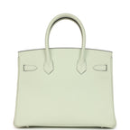 Hermes Birkin 30 Vert Fizz Epsom Palladium Hardware