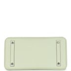 Hermes Birkin 30 Vert Fizz Epsom Palladium Hardware