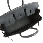 Hermes Birkin 25 Black Togo Brushed Palladium Hardware