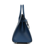 Hermes Birkin Sellier 25 Deep Bleu Madame Palladium Hardware
