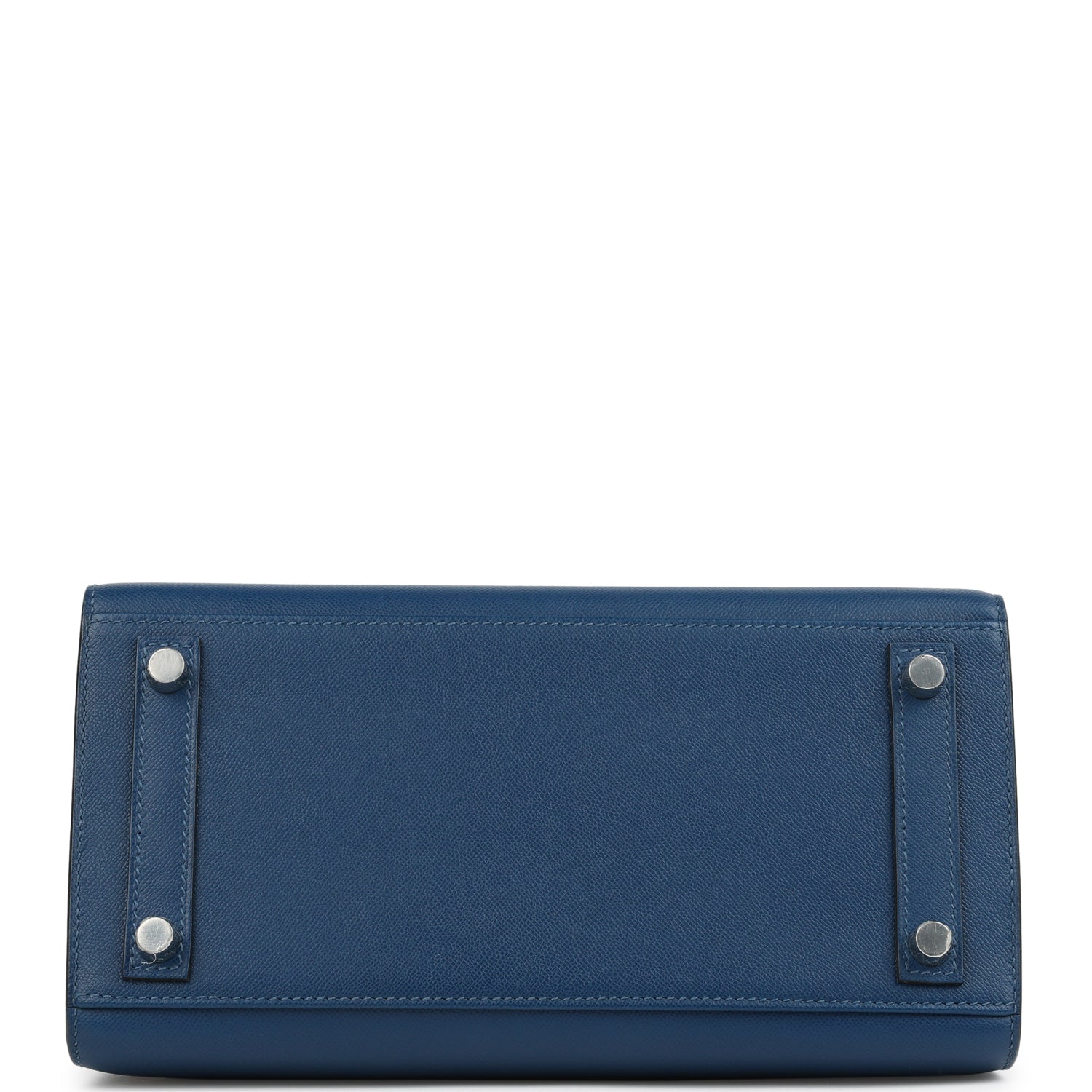Hermes Birkin Sellier 25 Deep Bleu Madame Palladium Hardware