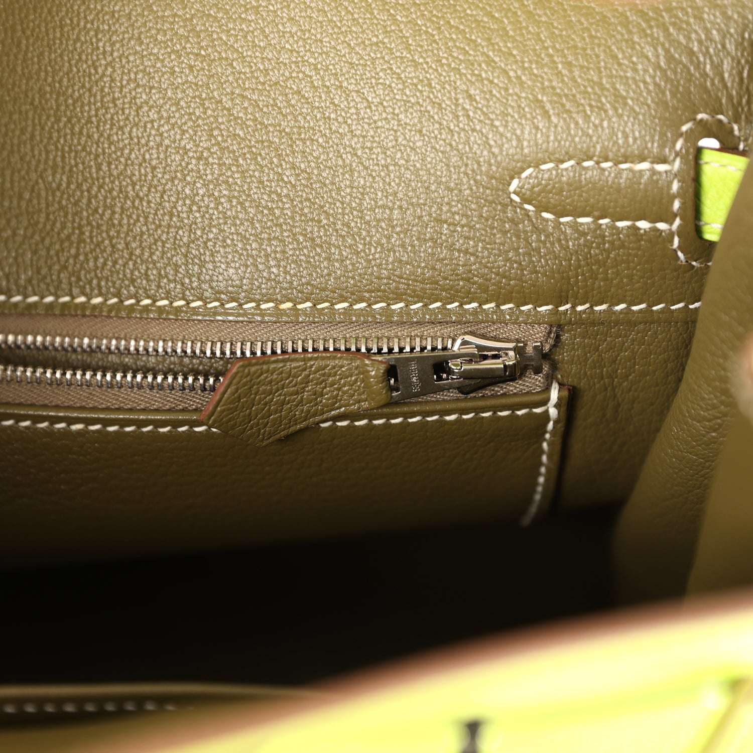 Hermes Candy Birkin 25 Kiwi Candy Epsom Palladium Hardware
