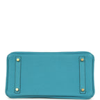 Hermes Birkin 30 Turquoise Togo Gold Hardware