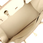 Hermes Birkin 30 Craie Epsom Rose Gold Hardware