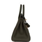 Hermes Birkin 25 Vert de Gris Togo Gold Hardware