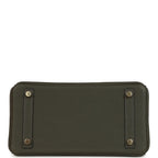 Hermes Birkin 25 Vert de Gris Togo Gold Hardware