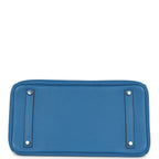 Hermes Birkin 35 Bleu Mykonos Togo Palladium Hardware