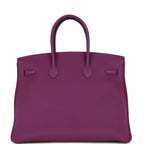 Hermes Birkin 35 Anemone Togo Gold Hardware