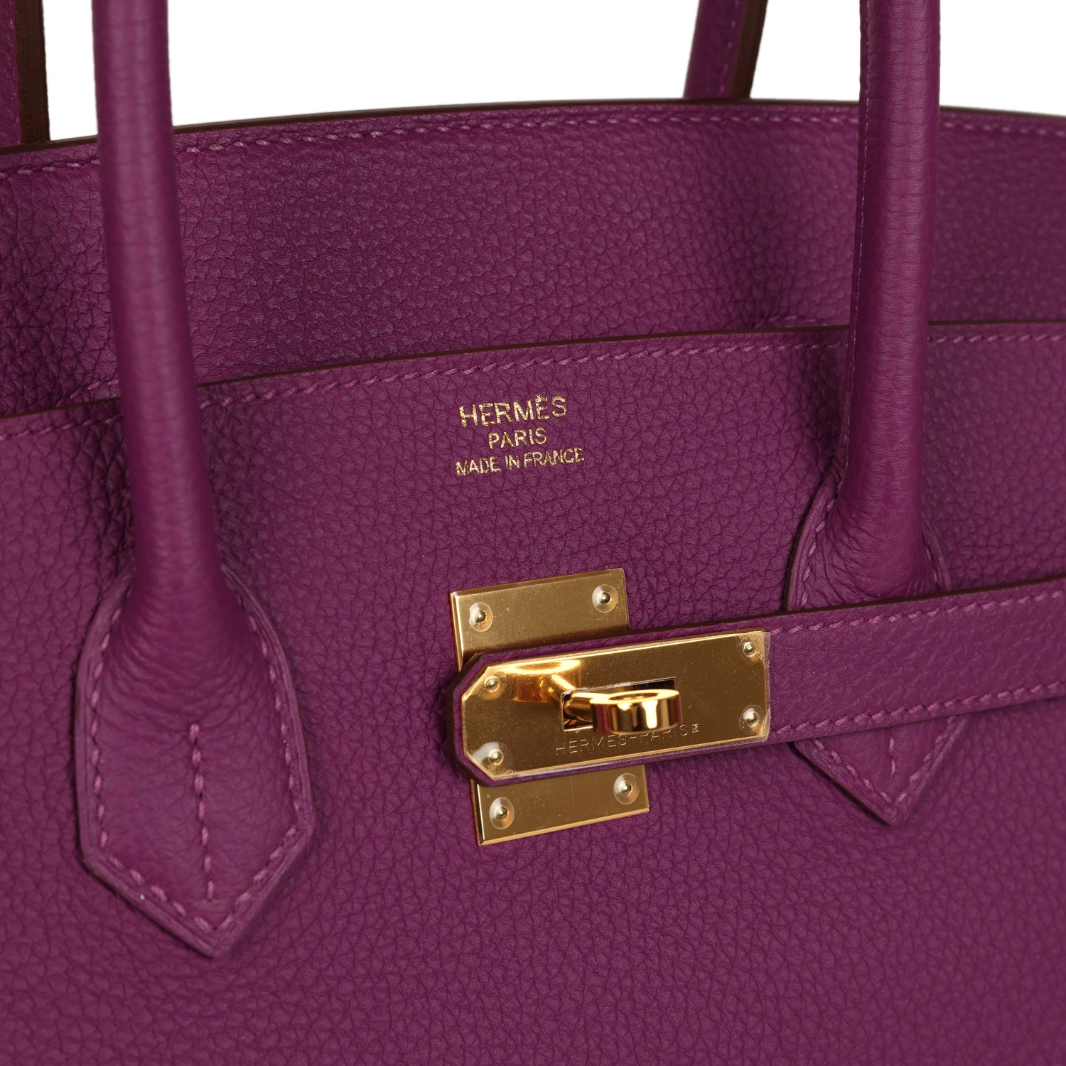 Hermes Birkin 35 Anemone Togo Gold Hardware
