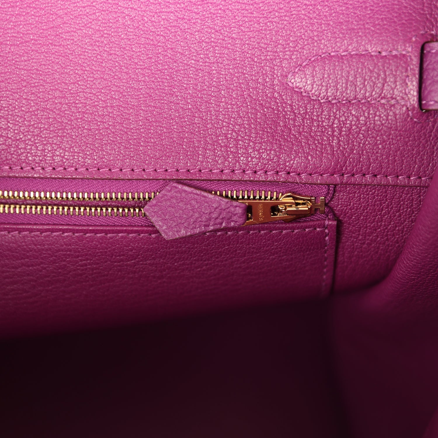 Hermes Birkin 35 Anemone Togo Gold Hardware