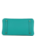 Hermes Birkin 35 Bleu Paon Togo Gold Hardware