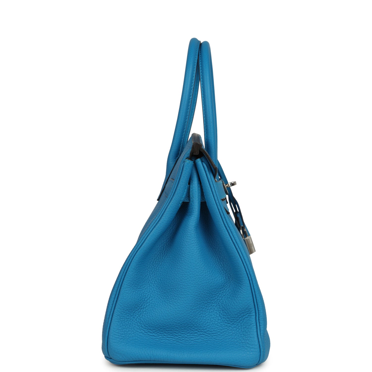 Hermes Birkin 30 Bleu Zanzibar Verso Togo Palladium Hardware