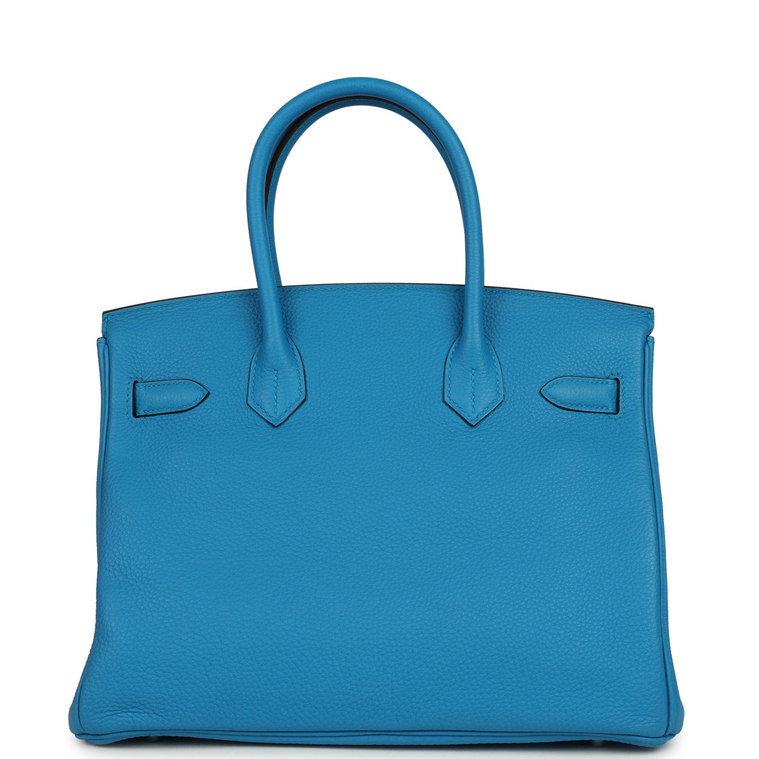 Hermes Birkin 30 Bleu Zanzibar Verso Togo Palladium Hardware