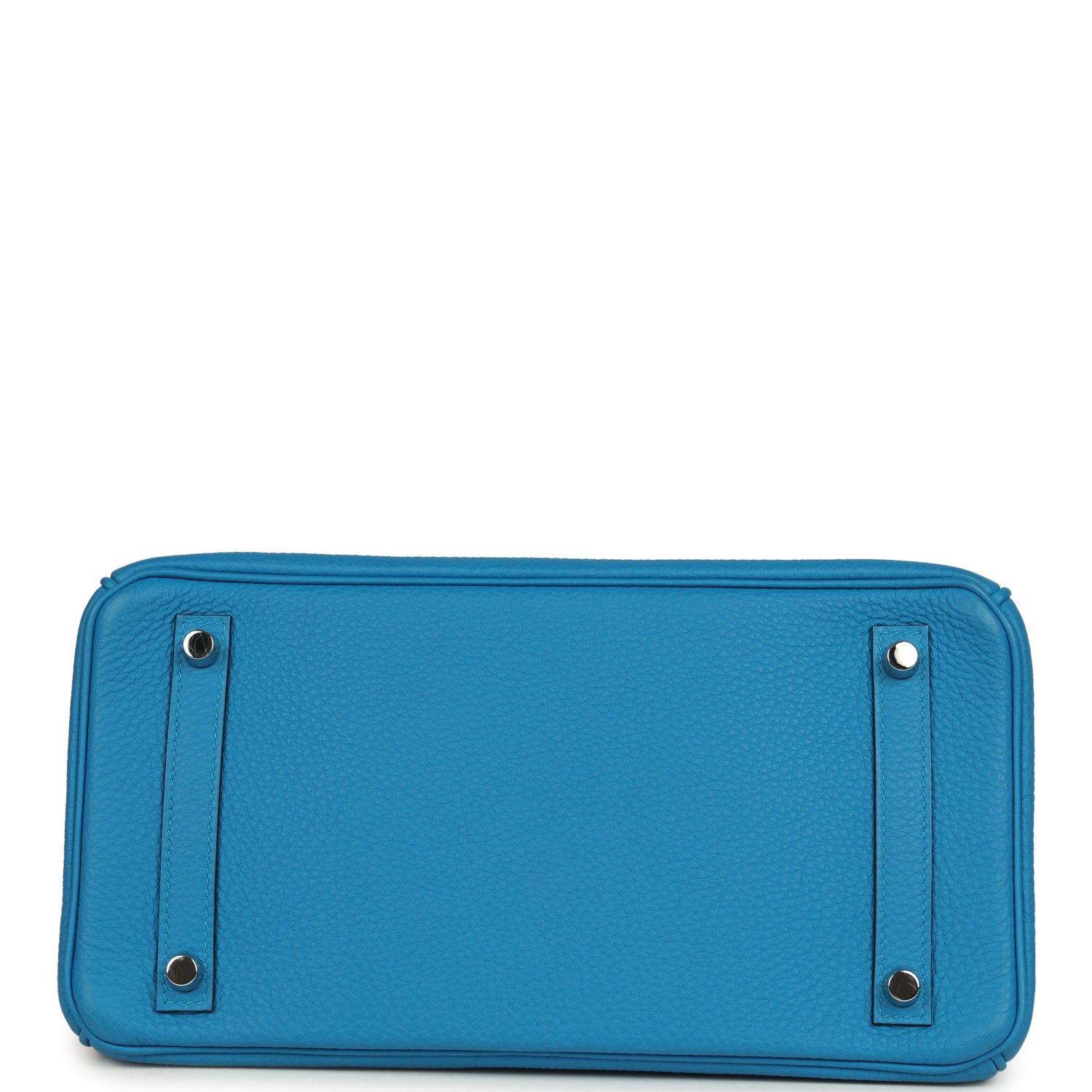 Hermes Birkin 30 Bleu Zanzibar Verso Togo Palladium Hardware